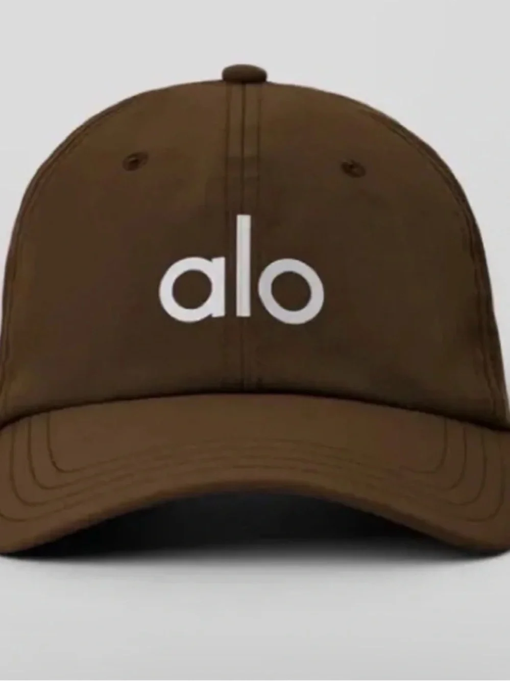 ALO Brown Logo Baseball Cap
